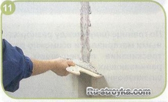 Как подготовить бетонную стену под оклейку обоями.