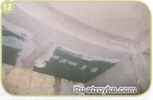 Как подготовить и покрасить каскадный (разноуровневый) потолок выполненный  из листовых материалов.