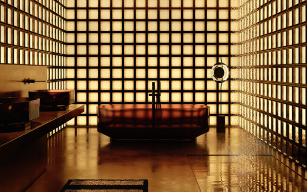 Отдельностоящая ванна в интерьере (+ 80 фото) ванной комнаты 2022