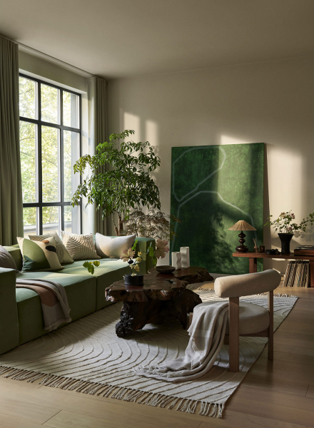 Прекрасный зелёный и осеннее настроение: новые вдохновения от HM Home
