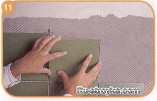 Как уложить керамическую или керамогранитную плитку.