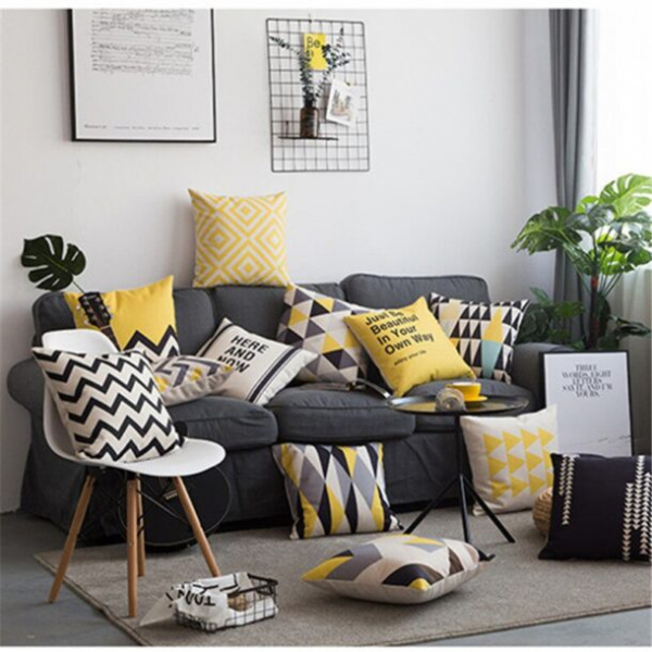 Декоративная подушка для дивана – 7 советов по выбору