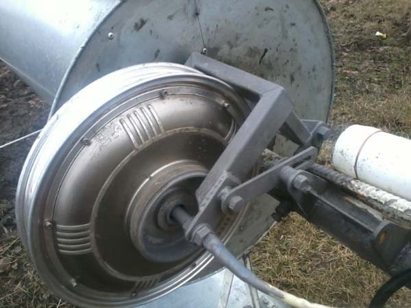 Ветрогенератор из мотор колеса: фото с описанием