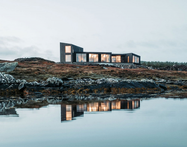 Наедине с дикой природой: стильный дом на острове в Шотландии