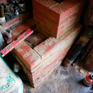Уличная печь казан мангал из кирпича: пошаговые фото строительства