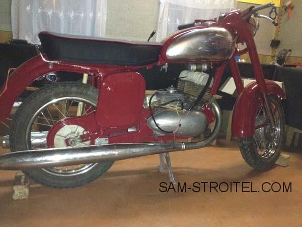 Реставрация мотоцикла Jawa 350/354 (32 фото)