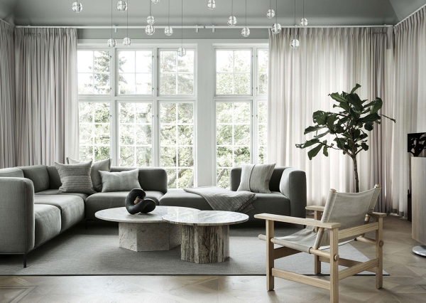 Изысканный современный дизайн 100-летнего дома в Осло
