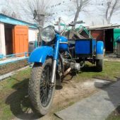 Сделал гусеничный вездеход из люльки мотоцикла Урал