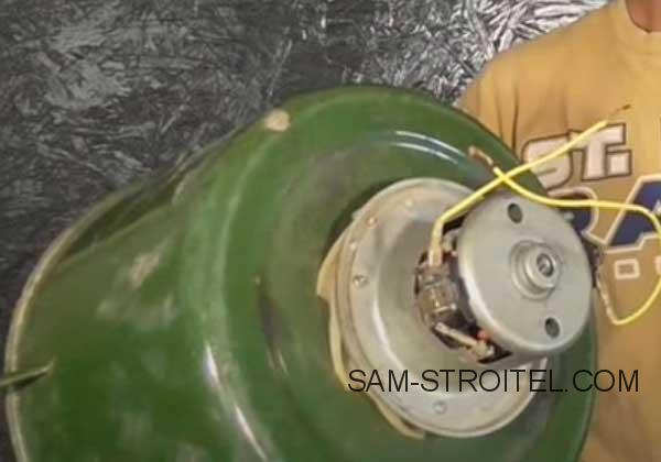 Зернодробилка своими руками из двигателя от пылесоса