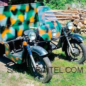 Сделал грузовой трицикл из мотоцикла Урал (фото и описание)