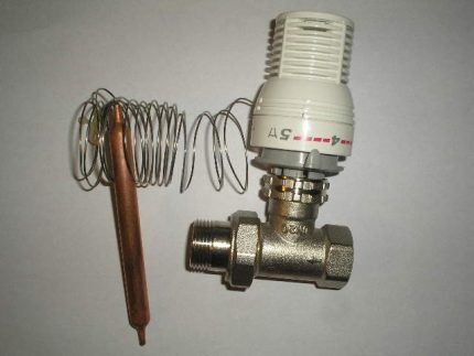 Термостатический клапан для радиатора отопления: назначение, виды, принцип работы + монтаж
