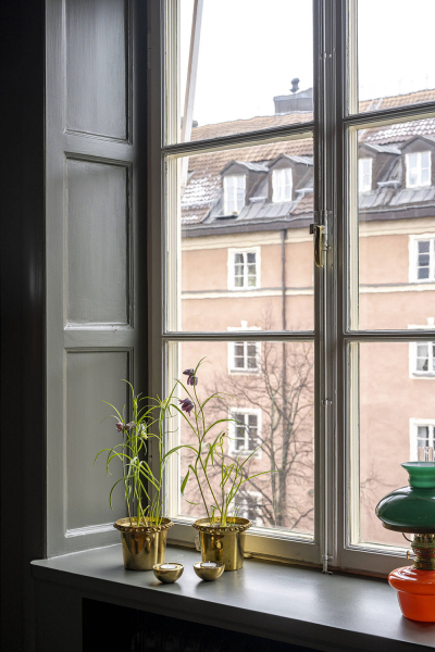 Квартира с контрастами в Стокгольме (85 кв. м)
