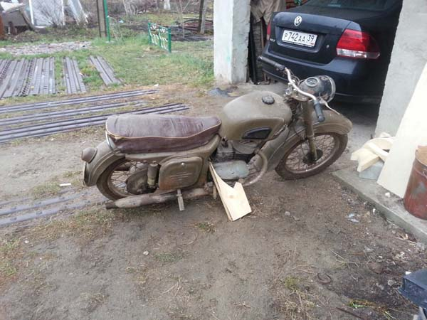 Реставрация мотоцикла К-175 А Ковровец (78 фото)