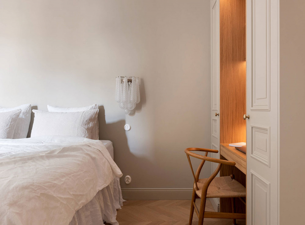 Мягкие тона и элегантные линии: апартаменты в Стокгольме