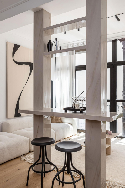 Стильная скандинавская квартира в Мадриде с нотками атмосферы Нью-Йорка