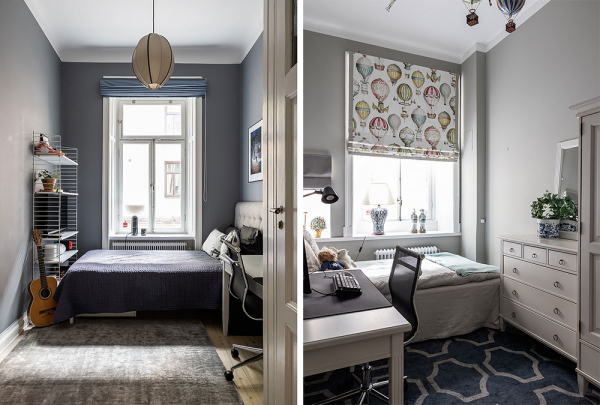Очаровательные классические нотки в дизайне скандинавской квартиры