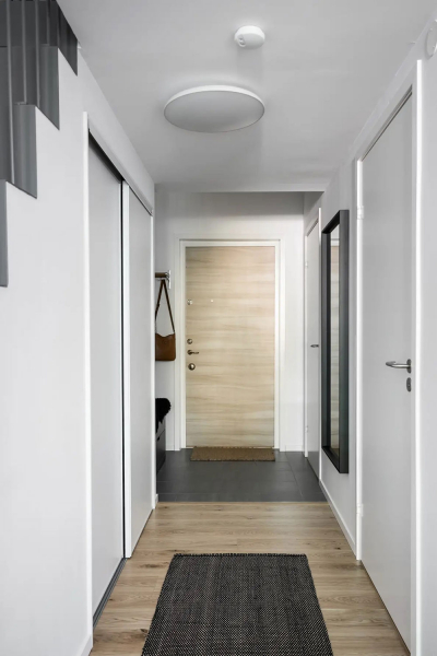 Небольшой, но просторный лофт с двумя спальнями в Стокгольме (35 кв. м)