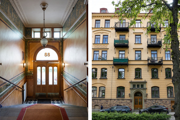 Очаровательные классические нотки в дизайне скандинавской квартиры