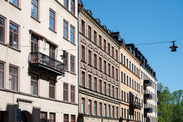 Маленькая мятная квартира в Швеции (36 кв. м)