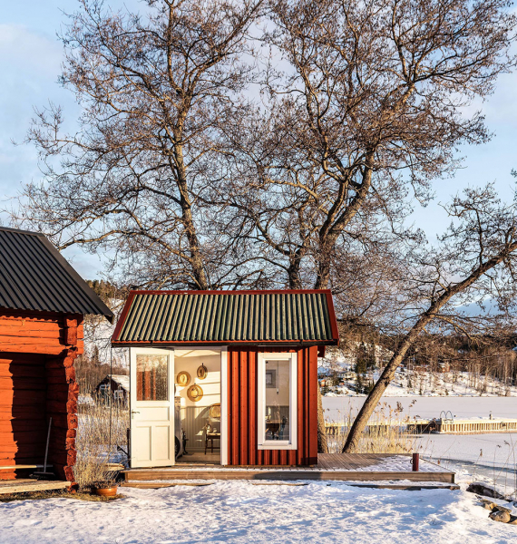 Уютная дача на старой ферме в Швеции