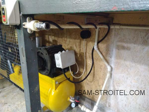 Самодельный компрессор для мастерской: фото и описание изготовления