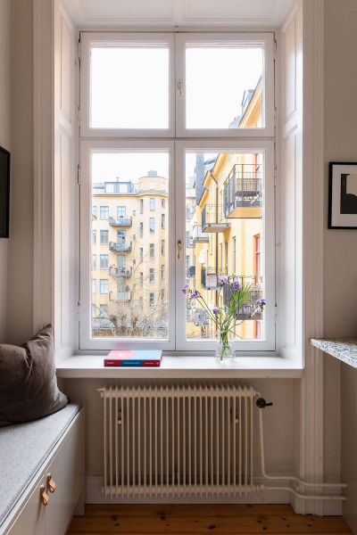 Просторная квартира в Стокгольме с уютным современным декором (70 кв. м)