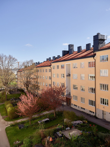 Стильный дизайн двухкомнатной квартиры на окраине Гетеборга (72 кв. м)