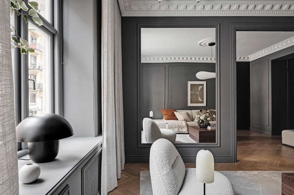 Смелый стиль и современная элегантность: квартира в Гётеборге (62 кв. м)