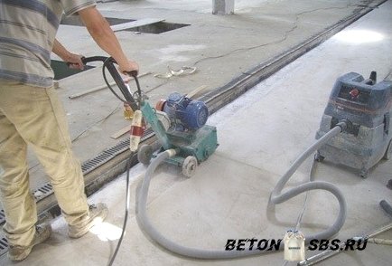 Разработка фрезерования бетона