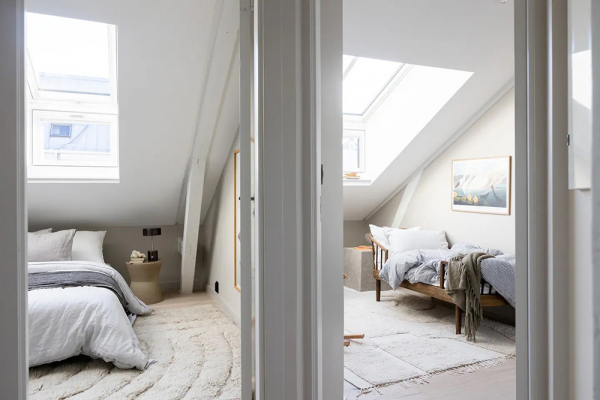 Стильная жизнь под крышей: квартира в Осло