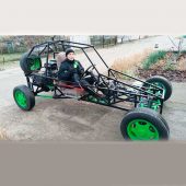 Самодельный автомобиль “Инвалидка” с полным приводом (12 фото)