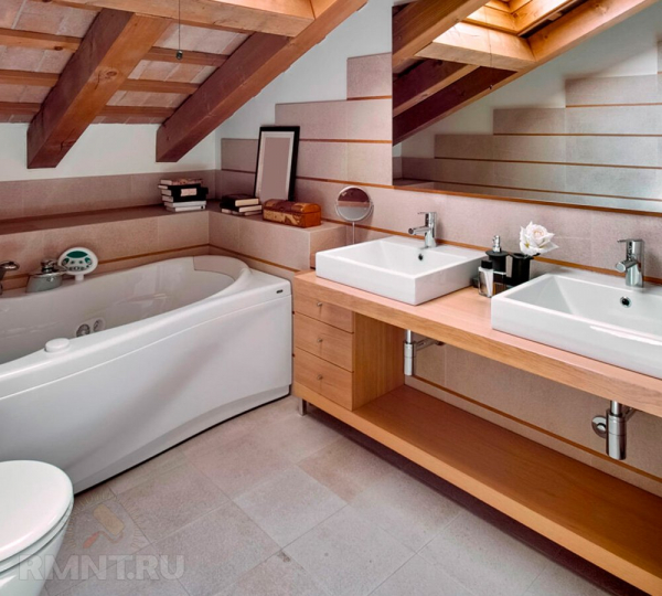





Ванная комната на мансарде: фотоподборка



