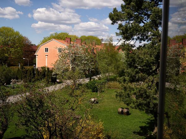 Квартира в Швеции с настроением загородной дачи (86 кв. м)