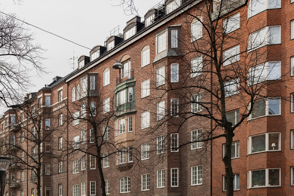 Арки и модный дизайн: элегантная квартира в Стокгольме (71 кв. м)