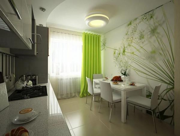 Особенности использования зеленых обоев для оформления интерьера вашего дома