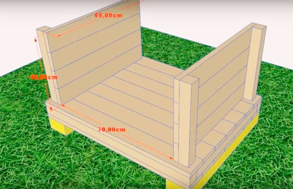Как сделать теплую будку для собаки: чертежи, фото